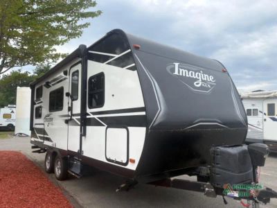 2021 Grand Design Imagine XLS — front three-quarter view