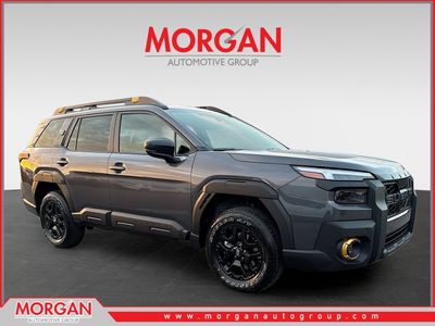 2026 Subaru Outback Wilderness in Magnetite Gray Metallic — front three-quarter view