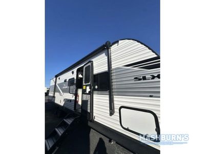 2025 Jayco Jay Flight SLX — front three-quarter view