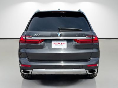 2020 BMW X7 — interior view