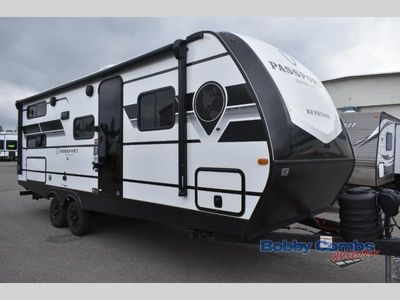 2026 Keystone RV Passport Super Lite — front three-quarter view