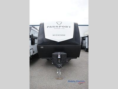 2026 Keystone RV Passport Super Lite — rear three-quarter view
