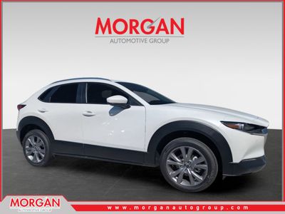 2026 Mazda CX-30 2.5 S Premium in Snowflake White Pearl Mica — front three-quarter view