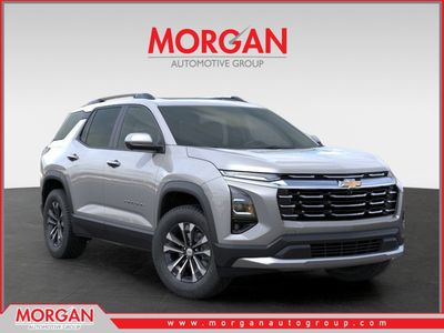 2026 Chevrolet Equinox FWD LT in Sterling Gray Metallic — front three-quarter view