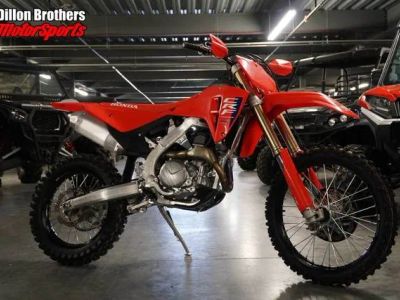 2025 Honda® CRF450RX — front three-quarter view