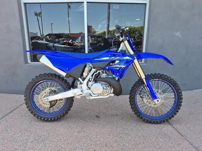 2026 Yamaha YZ250 Team Yamaha Blue — engine compartment view