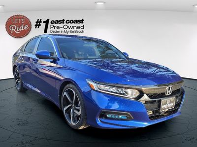 2020 Honda Accord — rear three-quarter view