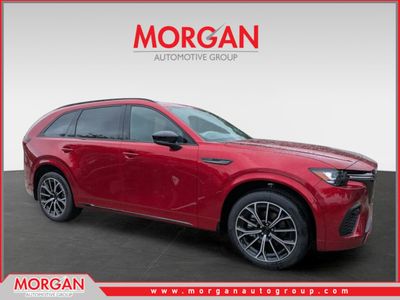 2026 Mazda CX-70 3.3 Turbo S Premium in Soul Red Crystal Metallic — front three-quarter view