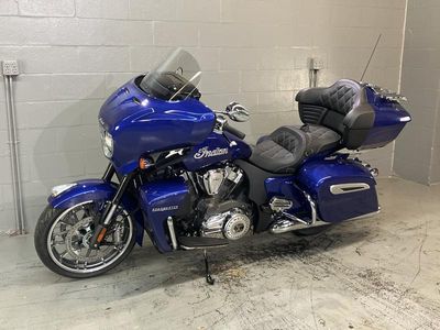 2025 Indian Motorcycle Roadmaster PowerPlus Limited Spirit Blue Metallic — interior view