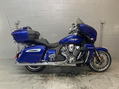 2025 Indian Motorcycle Roadmaster PowerPlus Limited Spirit Blue Metallic — photo 11 view