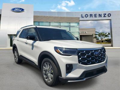 2026 Ford Explorer — rear three-quarter view