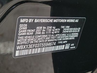 2026 BMW X1 — photo 27 view
