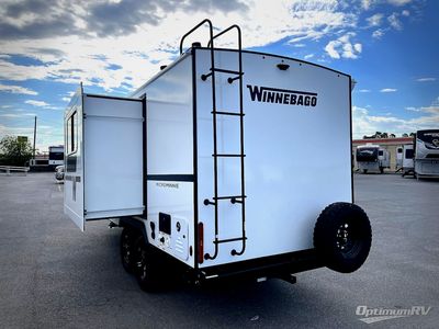2026 Winnebago Micro Minnie — rear three-quarter view