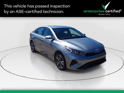 2024 Kia Forte LXS IVT — front three-quarter view