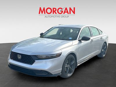 2026 Honda Accord Hybrid — rear three-quarter view