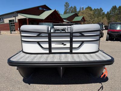 2026 Bennington 22 S SWINGBACK — rear three-quarter view