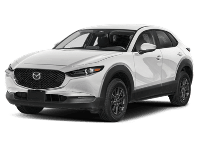 2026 Mazda CX-30 2.5 S in White — front three-quarter view