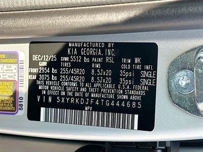 2026 Kia Sorento — photo 34 view
