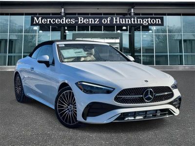 2026 Mercedes-Benz CLE 300 in Polar White — front three-quarter view