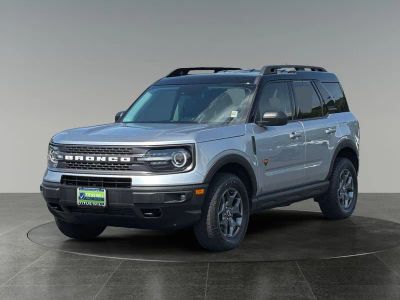 2022 Ford Bronco Sport — rear three-quarter view
