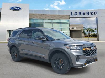2026 Ford Explorer — rear three-quarter view