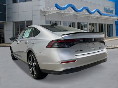 2026 Honda Accord Hybrid — rear three-quarter view