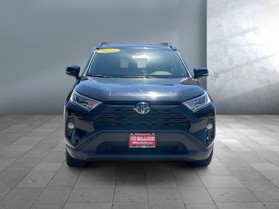 2021 Toyota RAV4 — rear three-quarter view