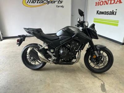 2025 Honda® CB500F — front three-quarter view