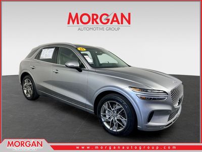 2025 Genesis GV70 2.5T in Savile Silver — front three-quarter view