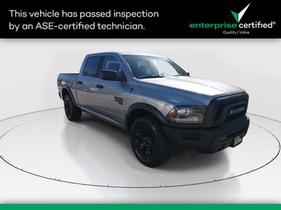 2024 Ram 1500 Classic Warlock 4x4 Crew Cab 5'7" Box — front three-quarter view