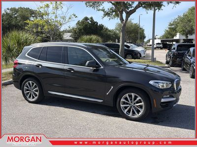 2019 BMW X3 sDrive30i in Gray — front three-quarter view