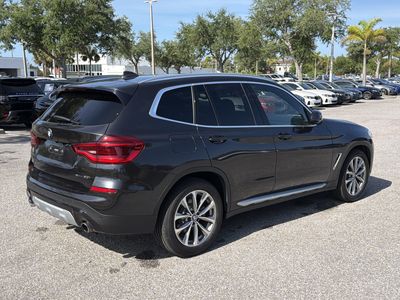 2019 BMW X3 — interior view