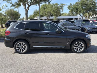 2019 BMW X3 — rear three-quarter view