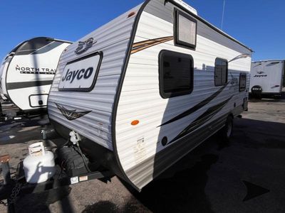 2020 Jayco Jay Flight — rear three-quarter view
