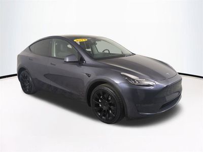 2023 Tesla Model Y — side profile view