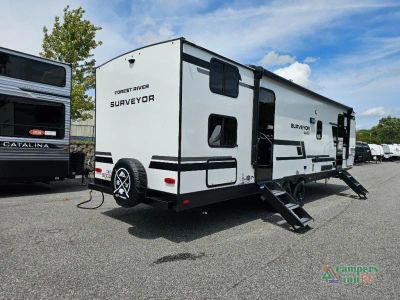 2027 Forest River RV Surveyor Camp Series — rear three-quarter view