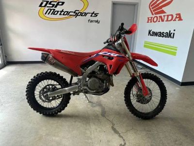 2022 Honda® CRF450RX — front three-quarter view