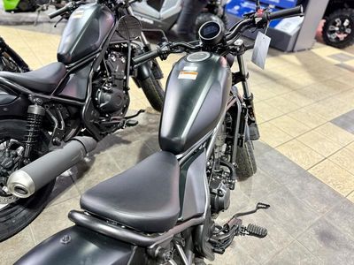 2025 Honda Rebel 300 — rear three-quarter view