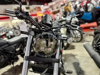 2025 Honda Rebel 300 — engine compartment view