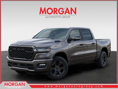 2026 Ram 1500 Big Horn/Lone Star in Gray — front three-quarter view