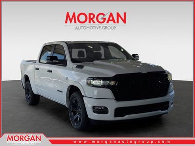 2026 Ram 1500 Big Horn in Bright White Clearcoat — front three-quarter view
