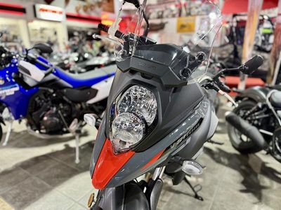 2024 Suzuki V-Strom 650 — rear three-quarter view
