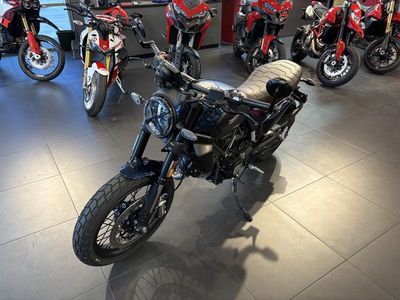 2025 Ducati Scrambler Nightshift — rear three-quarter view