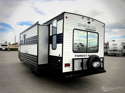 2026 Forest River Cherokee Wolf Den — rear three-quarter view