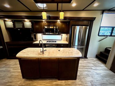 2019 Grand Design Solitude — engine compartment view
