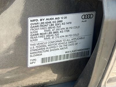 2021 Audi Q7 — photo 46 view