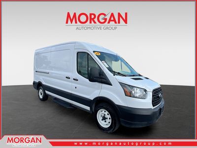 2019 Ford Transit-250 Base in Oxford White — front three-quarter view