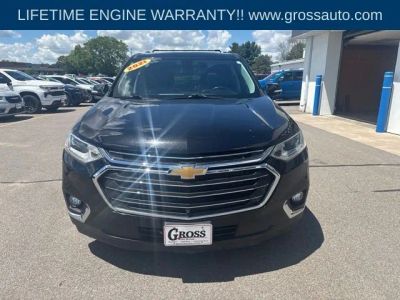 2021 Chevrolet Traverse — rear three-quarter view