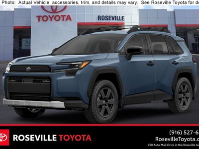 2026 Toyota RAV4 — front three-quarter view