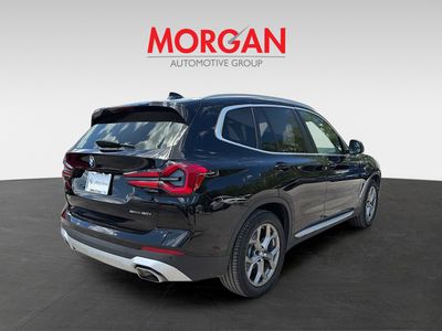 2023 BMW X3 — rear three-quarter view